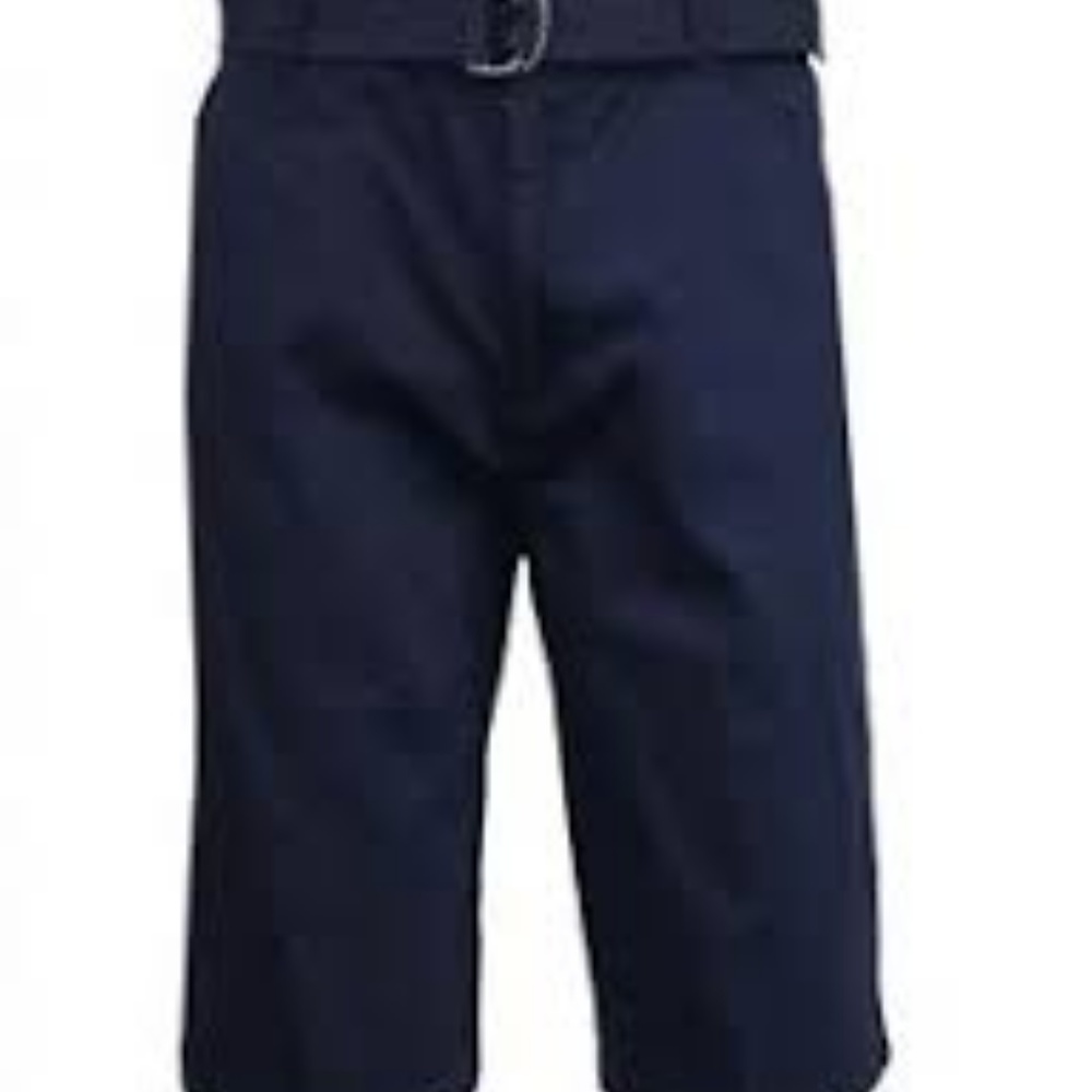 Mens Galaxy By Harvic Flat Front  Shorts w/ Belt